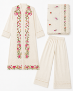 Petal Poetry Kurti Set