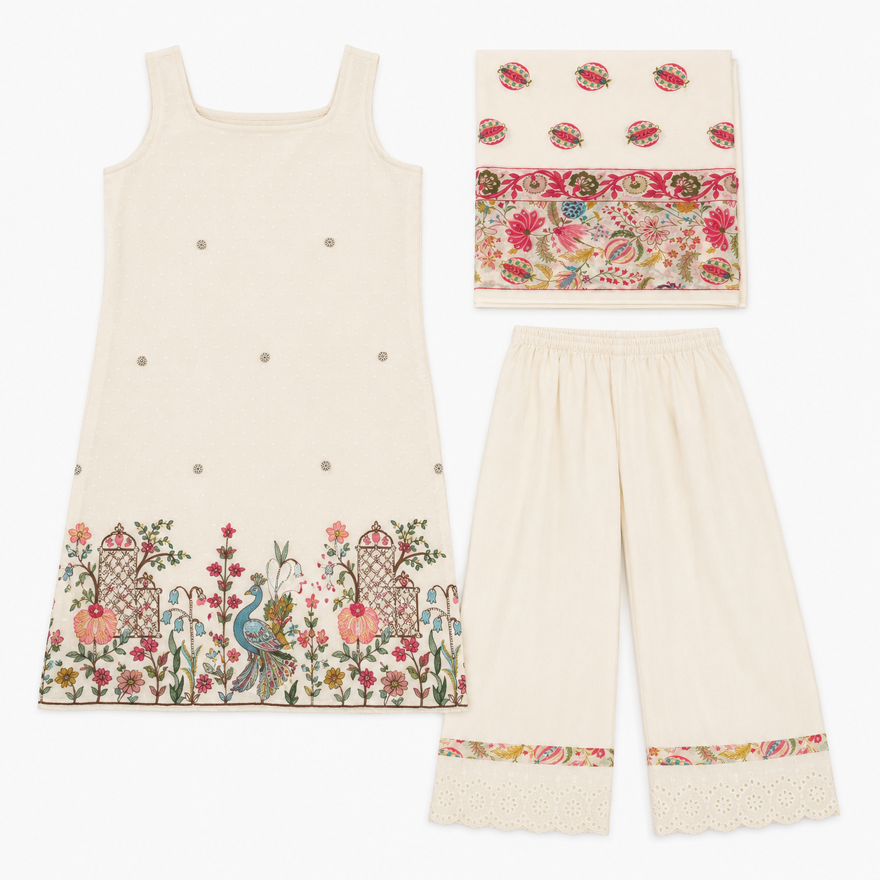 Peacock Dream Kurti Set