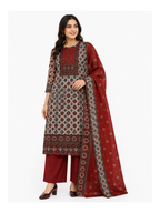 Crimson Charm Kurti Set