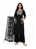 Siyah Noor Kurti Set
