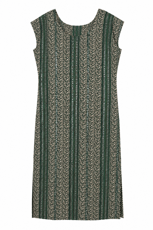 Emerald Allure Kurti Set