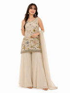 Secret Garden Sharrara Set
