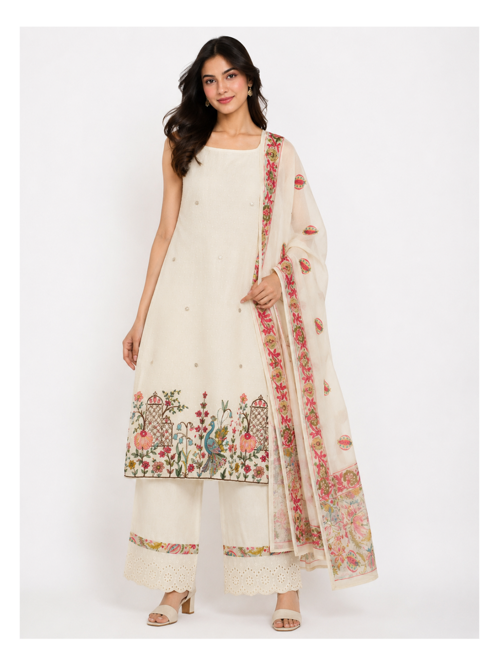 Peacock Dream Kurti Set