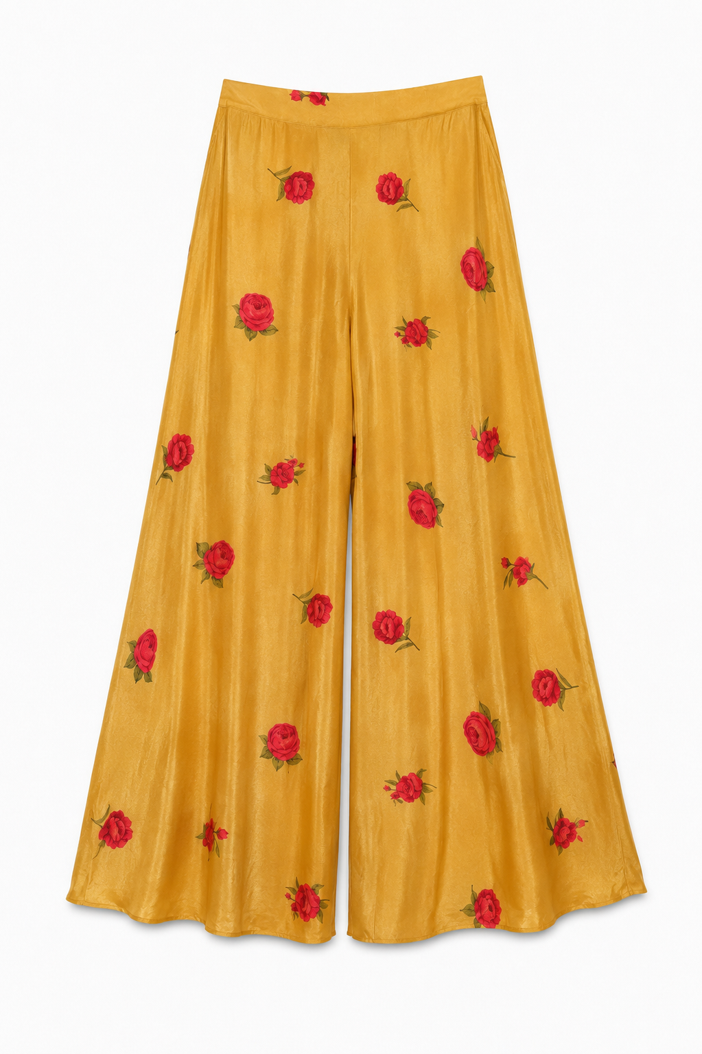 Sunehri Gul Kaftan Set