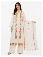 Petal Poetry Kurti Set