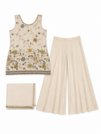Secret Garden Sharrara Set
