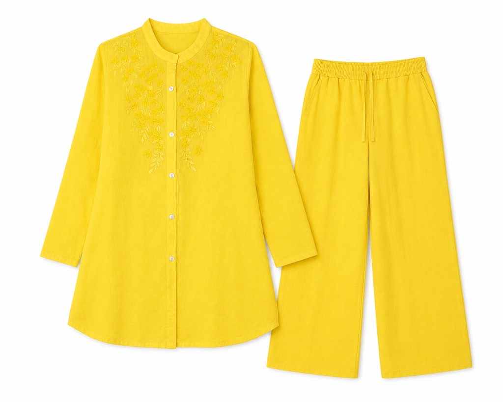Sunlit Yellow Co-ord Set