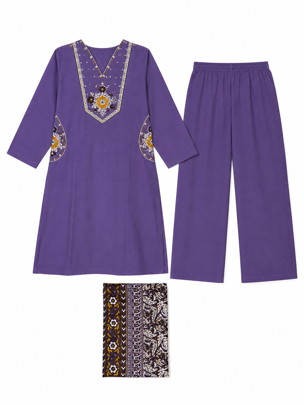 Gulnaar Kurti Set