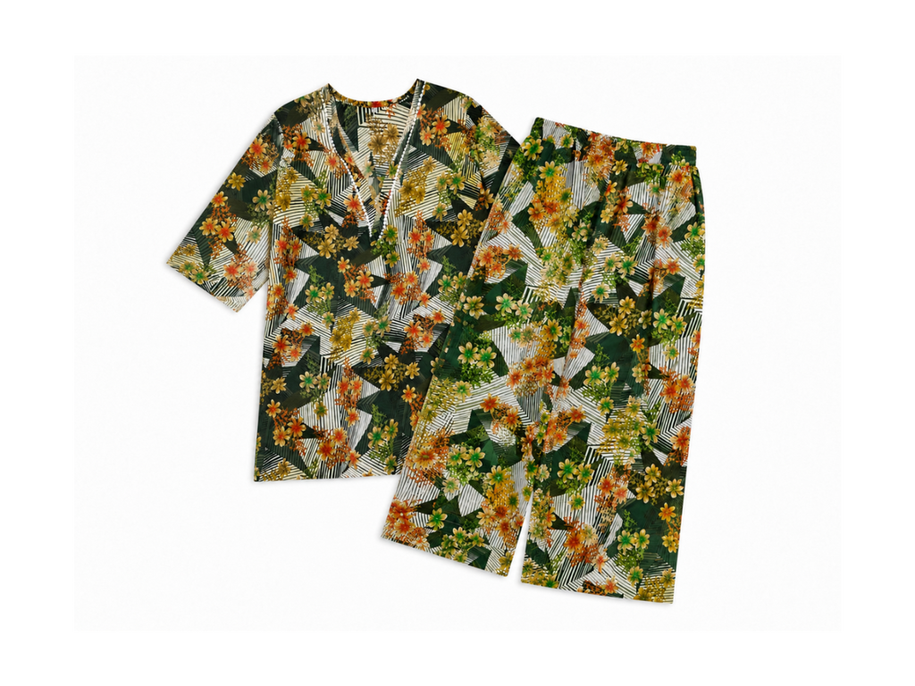 Jade Flora Co-ord Set