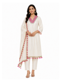 Rosé Pop Kurti Set