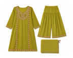 Macha Blush Kurta Set