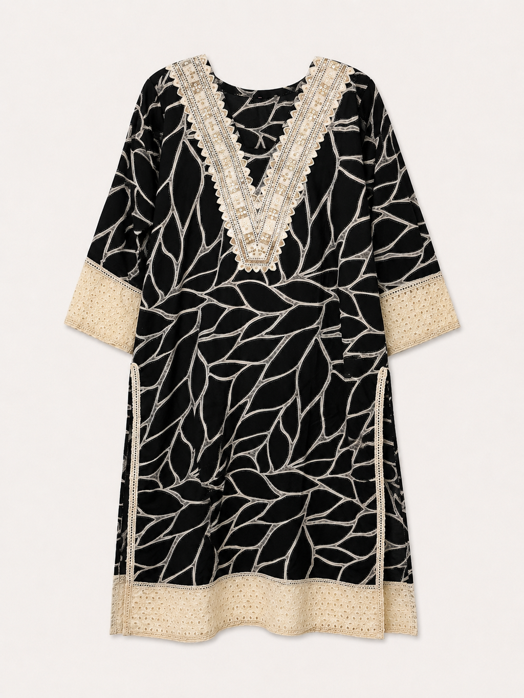Noir Muse Kurti Set