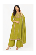 Macha Blush Kurta Set