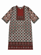 Crimson Charm Kurti Set