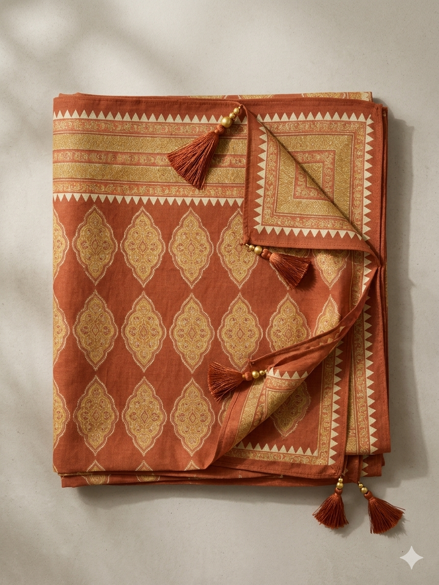 Rust Heritage Kurti set