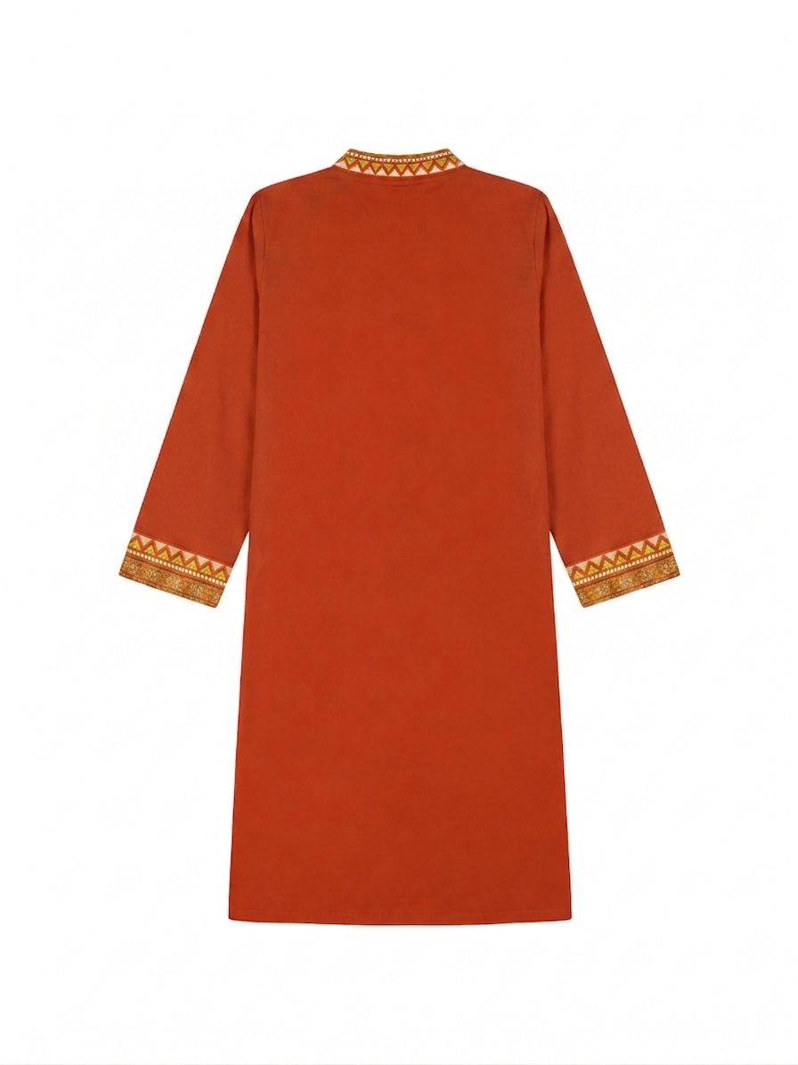 Rust Heritage Kurti set