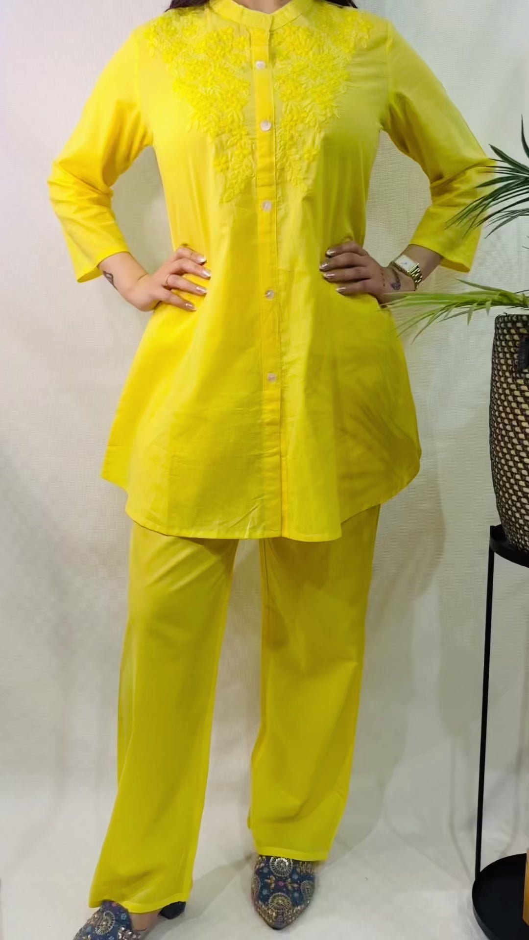 Sunlit Yellow Co-ord Set