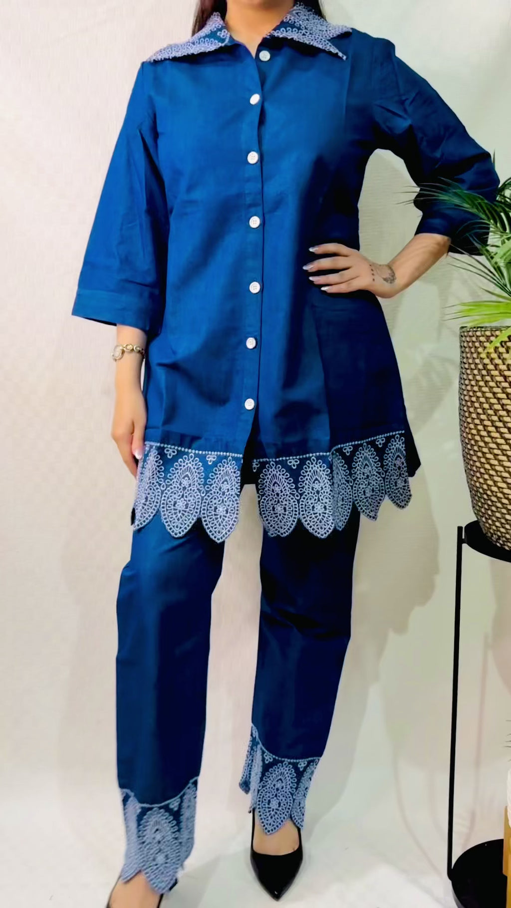 Sapphire Serenade Co-ord Set