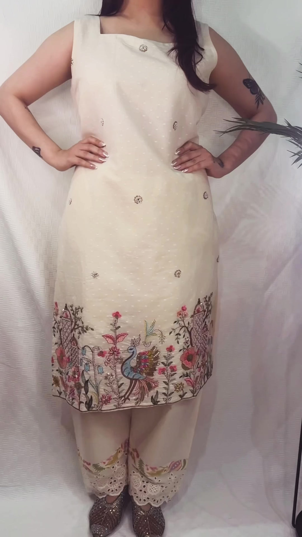 Peacock Dream Kurti Set
